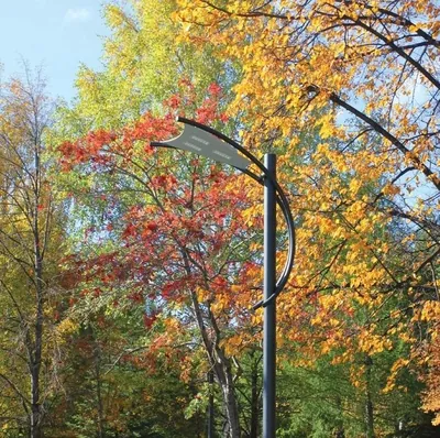 Светильник парковый серии Парус LED 2X60W OF1 H-4/102