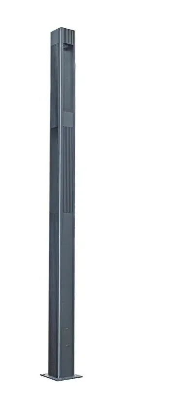 Парковый LED столбик с боковой подсветкой серии ИНТЕГРАЛ H-3-4м 2*20Вт 220В